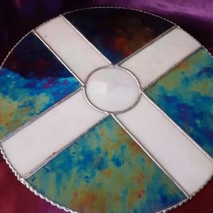 Stained Glass and Metal